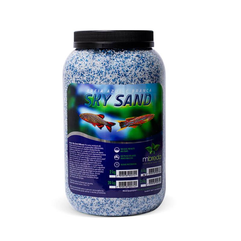 MBREDA AREIA SKY SAND PH 7.2 - 7.6 6 KG