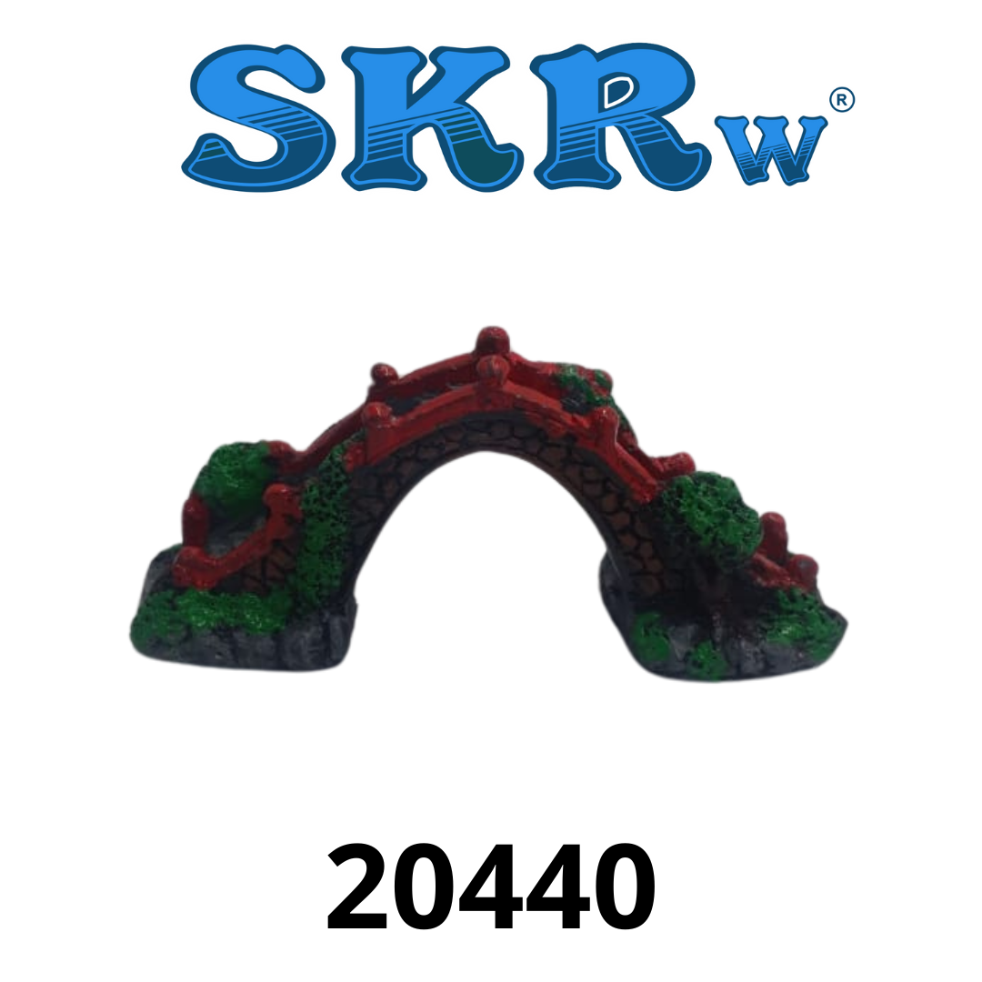 SKRw ENFEITE RESINA K- 110 PONTE ARCO VERM. 14*4*7