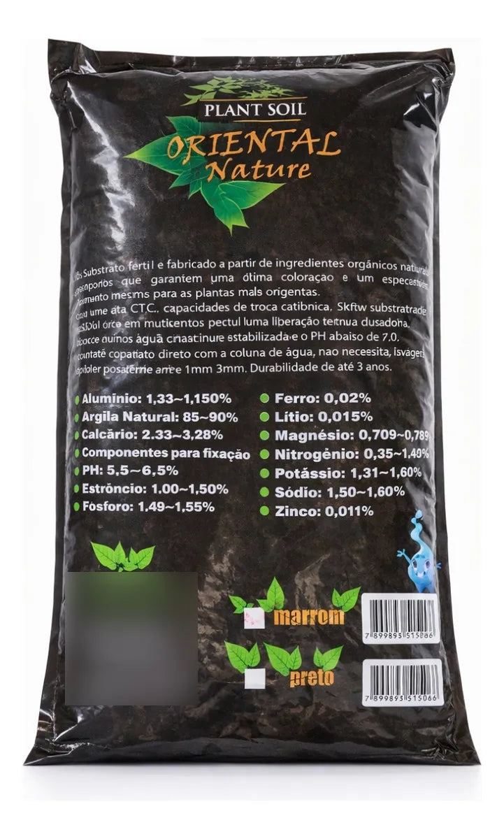 SKRw SUBSTRATO FERTIL PLANT SOIL MARROM 8.0K 9 LT