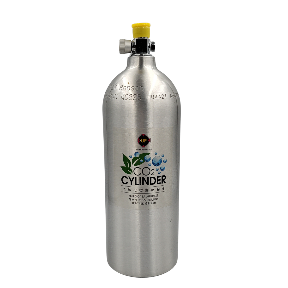 UP-AQUA CILINDRO CO2 2,000L ALUMIN.RECARREGA A-159