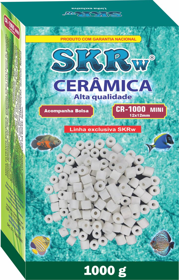 SKRw CERAMICA CILINDR.12X12 + BOLSA CR-1KL MINI
