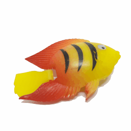 SKRw PEIXE FLUTUANTE F-29 COM 1 UN.(AMAR./VERDE)