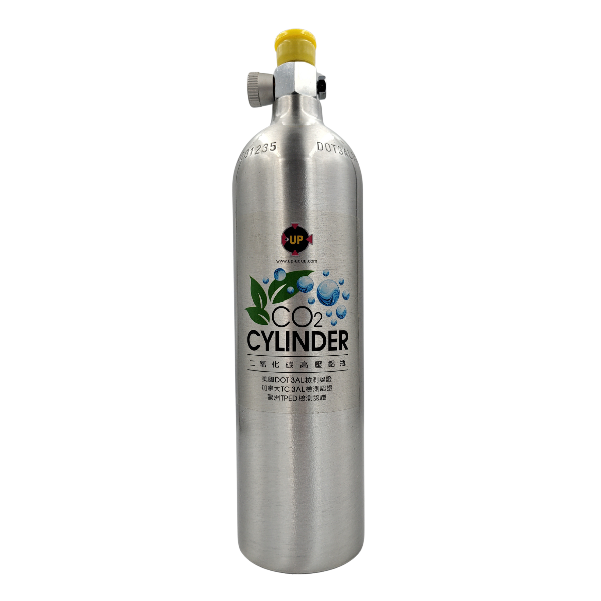 UP-AQUA CILINDRO CO2 1,000L ALUMIN.RECARREGA A-138