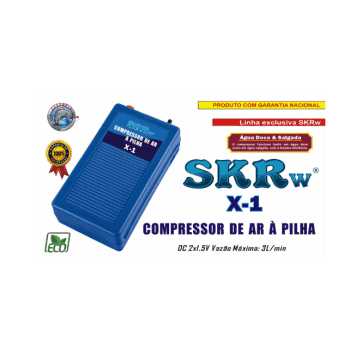 SKRw COMPRESSOR DE AR A PILHA 3.0L/M - X-1