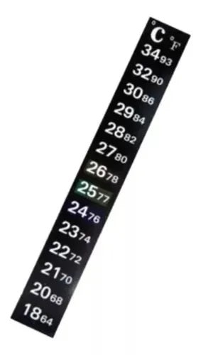 Termômetro Digital Fita Skrw St-01 1 Unidade Cor Preto