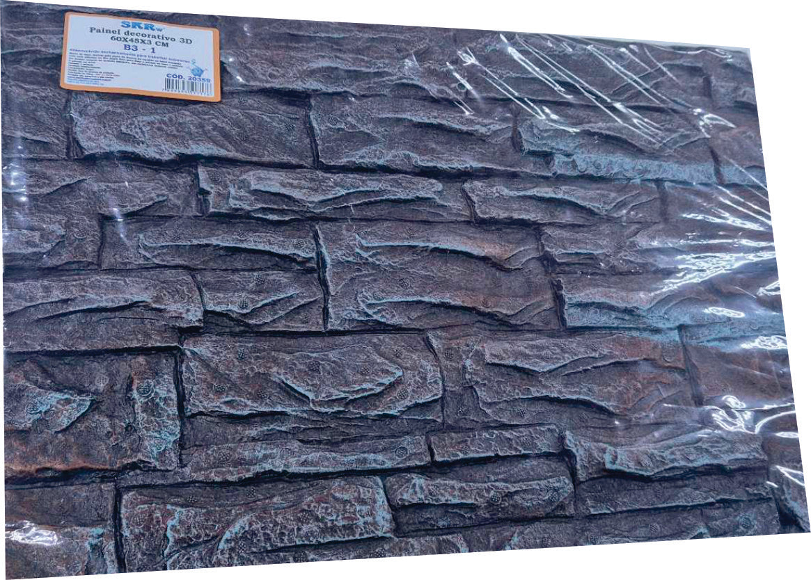 SKRw PAINEL DECORATIVO 3D 60X45X3CM B3-1