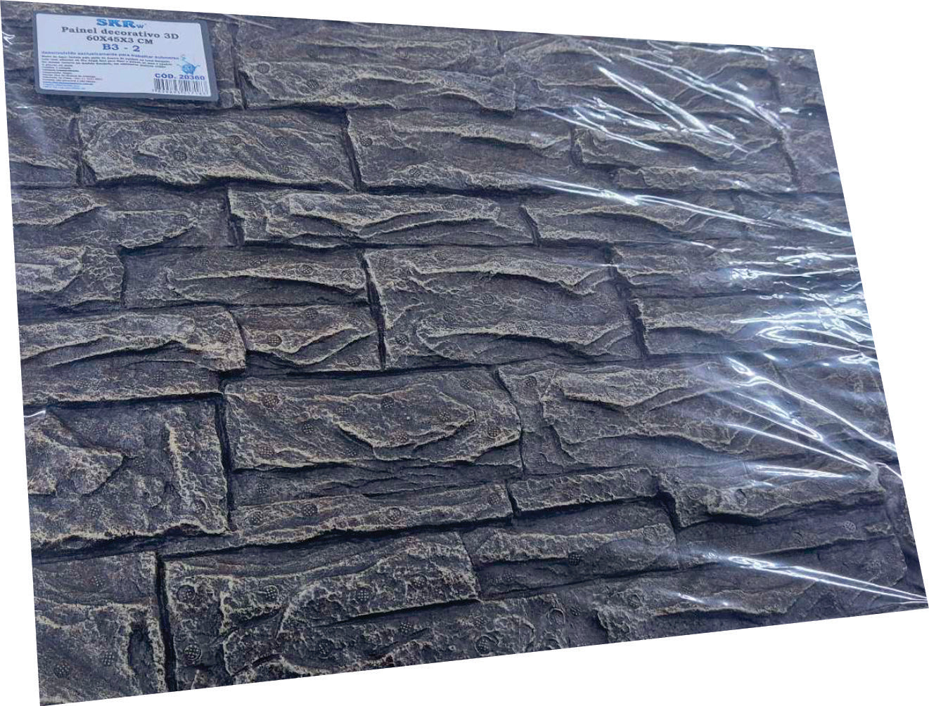 SKRw PAINEL DECORATIVO 3D 60X45X3CM B3-3