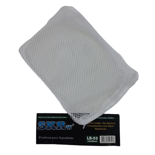 SKRw BOLSA  MAT.FILT. LB-03 14X20CM MALHA LARGA BR