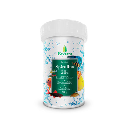 POYTARA SPIRULINA 20%  40G
