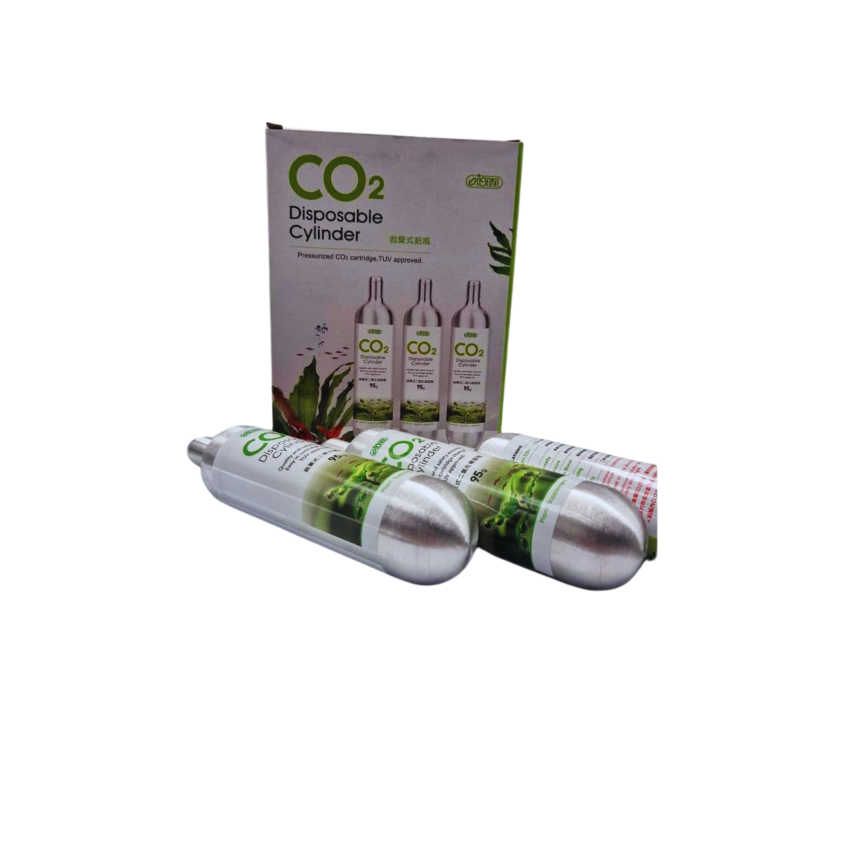 ISTA CO2 REFIL 3 CILINDRO DESCARTAVEL 95G  I-519