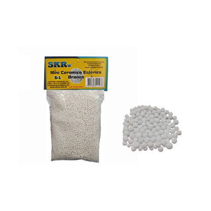 SKRw CERAMICA S-1 ESFERA MINI 2.0MM BRANCA   80G