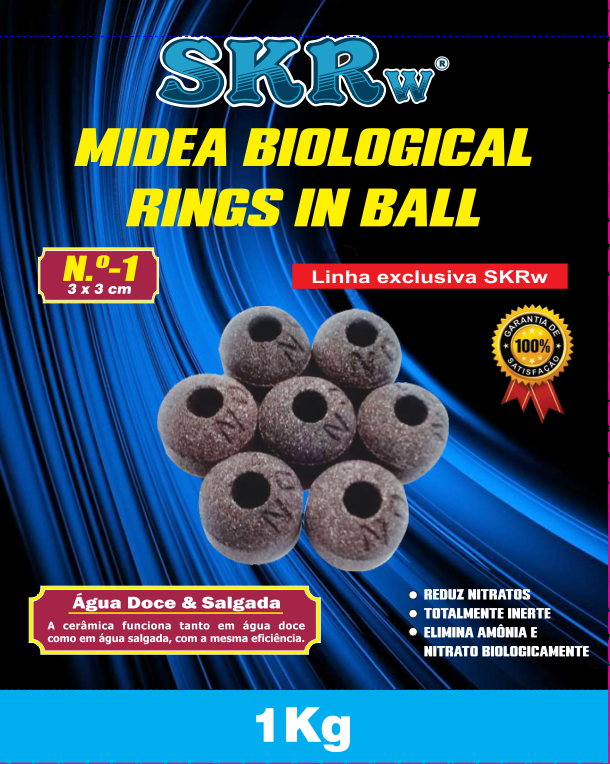 SKRw CERAMICA MIDEA NO-1 BIOLOGICAL R. IN BALL 1K