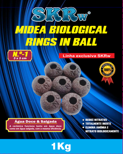 SKRw CERAMICA MIDEA NO-1 BIOLOGICAL R. IN BALL 1K