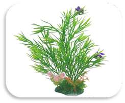 SKRw PLANTA ARTIFICIAL K-718 12X28CM VERD/FLOR ROX