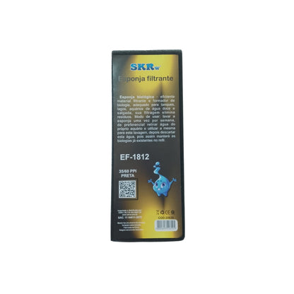 SKRw ESPONJA BIO. EF-1812 32X12 35/60PPI PRETA