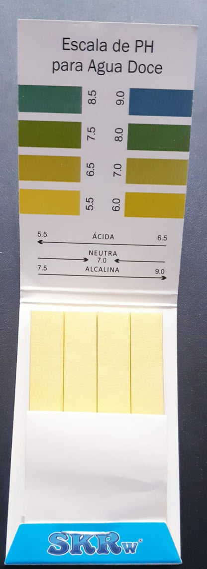 SKRw FITEST TESTE DE PH EM FITA (80 TESTES)