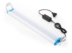 SKRw LUMINARIA LED K-50A 45 A 55CM 18W BIVOL AZ/BR