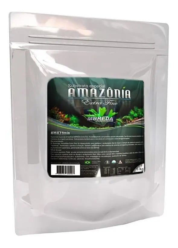 MBREDA SUBSTRATO AMAZONIA EXTRA FINO 6 KG COD-4