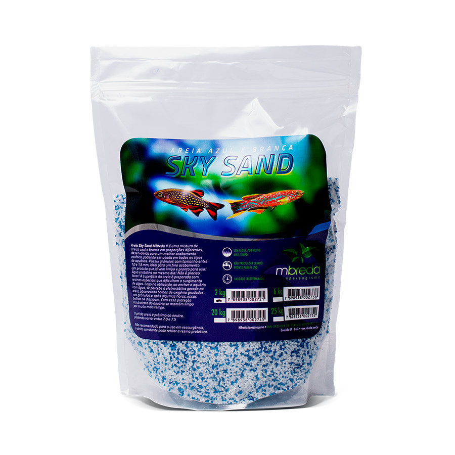 MBREDA AREIA SKY SAND PH 7.2 - 7.6   2 KG
