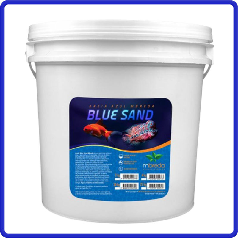 MBREDA AREIA BLUE SAND PH 7.2 - 7.6  25 K
