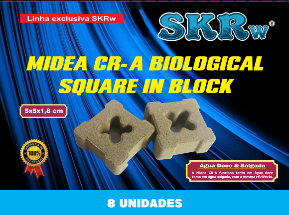 SKRw CERAMICA MIDIA CR-A BIOLOG. IN BLOCK 8UN.5x5x