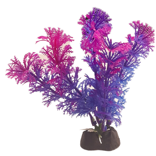 SKRw PLANTA ARTIFICIAL S-408 13CM - AZUL/ROSA