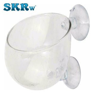 SKRw VASO DE VIDRO C/ VENTOSA P/ PAISAGISMO 5,5X5