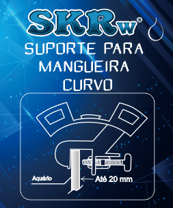 SKRw SUPORTE P/ MANGUEIRA CURVO ATE 20MM - SGDJ