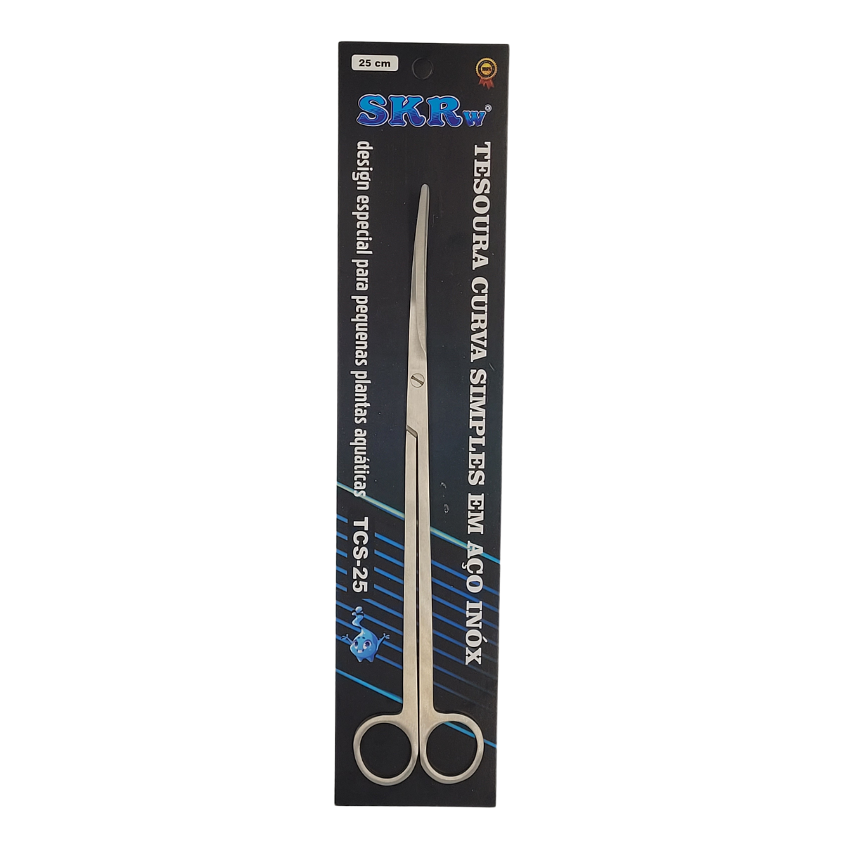 SKRw PINCA INOX - TCS-25 TESOURA CURVA SIMPLE 25CM