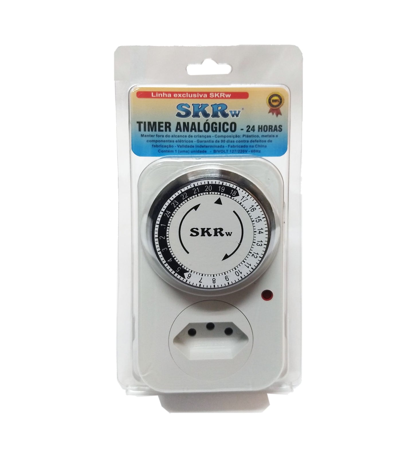 SKRw TIMER ANALOGICO T-15/24   BIVOLT