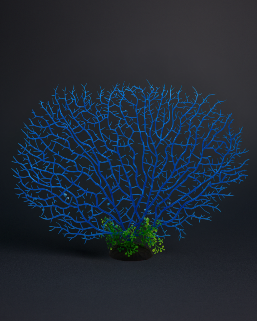 SKRw PLANTA ARTIFICIAL K-410 30X25CM CORAL AZUL