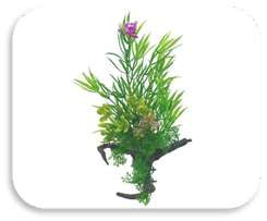 SKRw PLANTA ARTIFICIAL K-723 14X22CM VERDE/FINA/FL