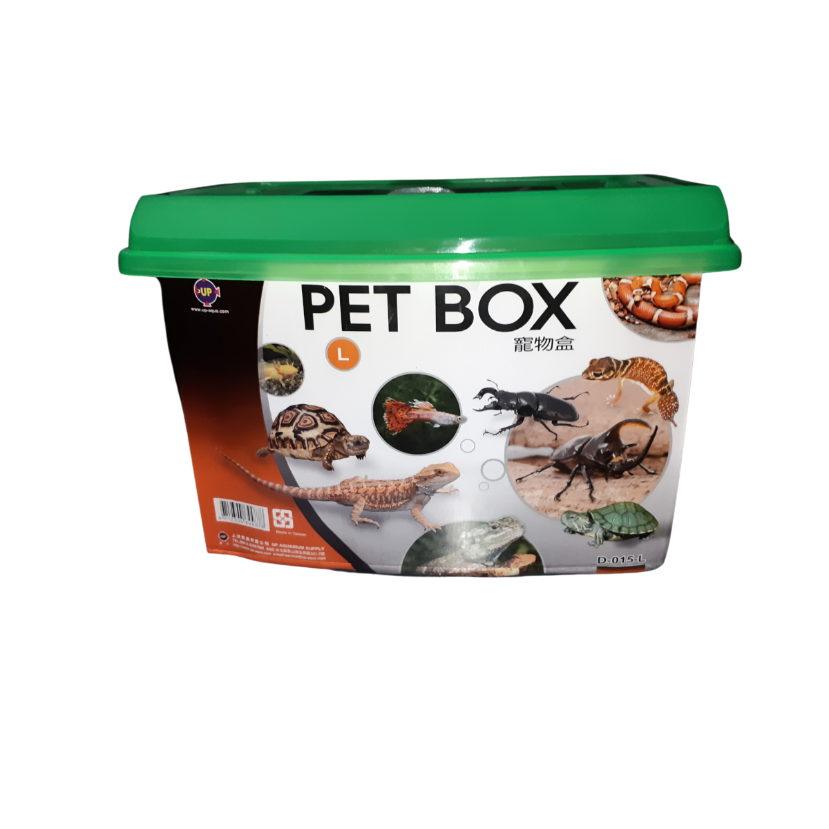 UP-AQUA CAIXA PLASTICA P/ ANIMAIS 30X17X21 D-015-L