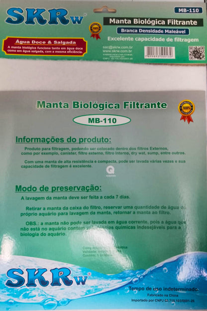 SKRw ESPONJA MANTA BIOLOGICA MB-110 BRAN.25X29X0.5