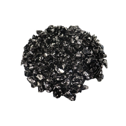 SKRw ENFEITE DE VIDRO F- 6-9  BLACK 200G