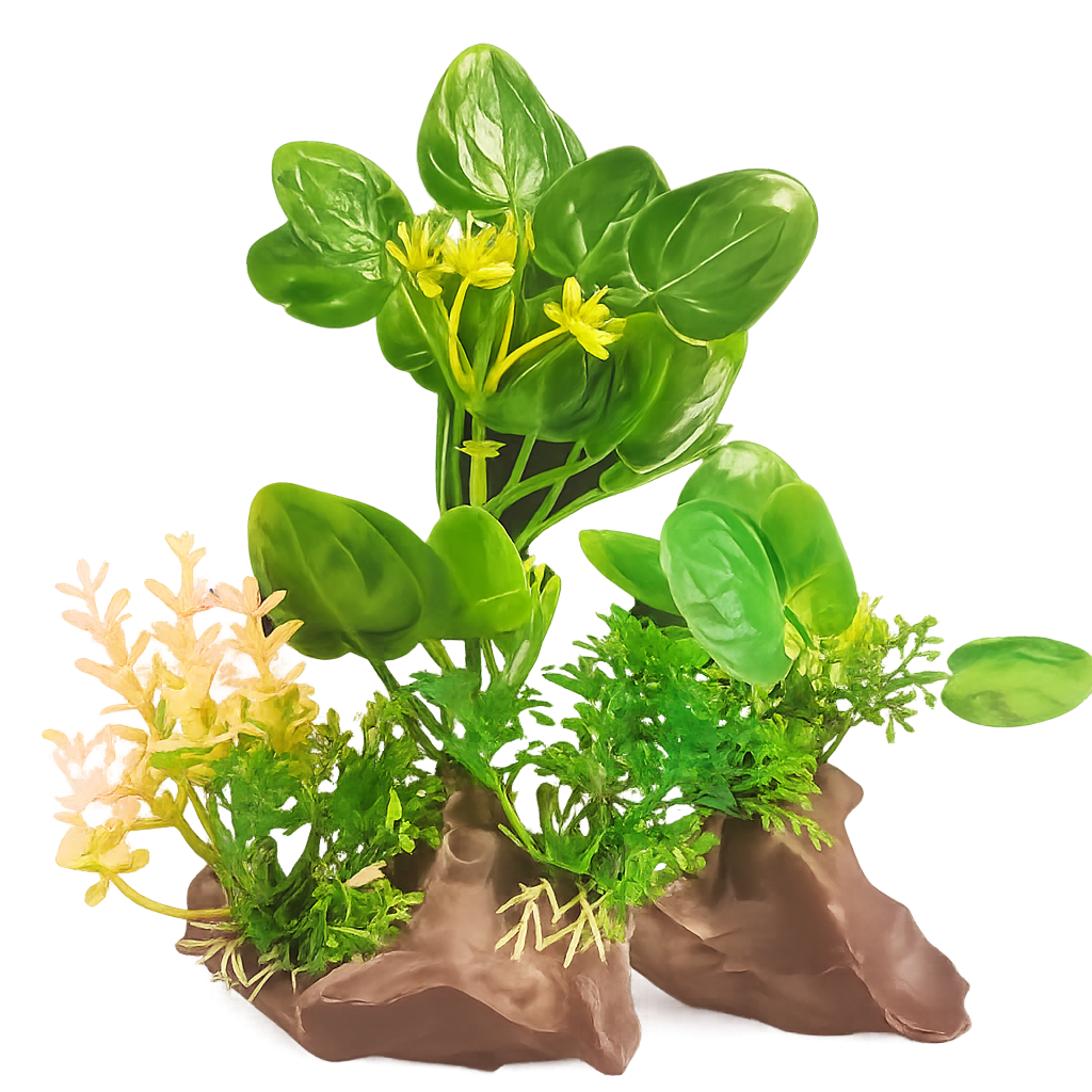 SKRw PLANTA ARTIFICIAL K-408 15CM TRONCO VD REDOND