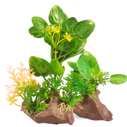 SKRw PLANTA ARTIFICIAL K-408 15CM TRONCO VD REDOND