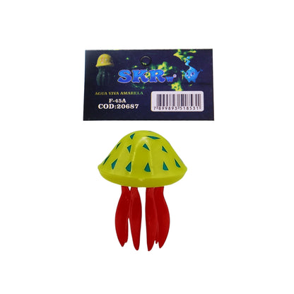 SKRw PEIXE FLUTUANTE F-45A AGUA VIVA AMAREL / VERM