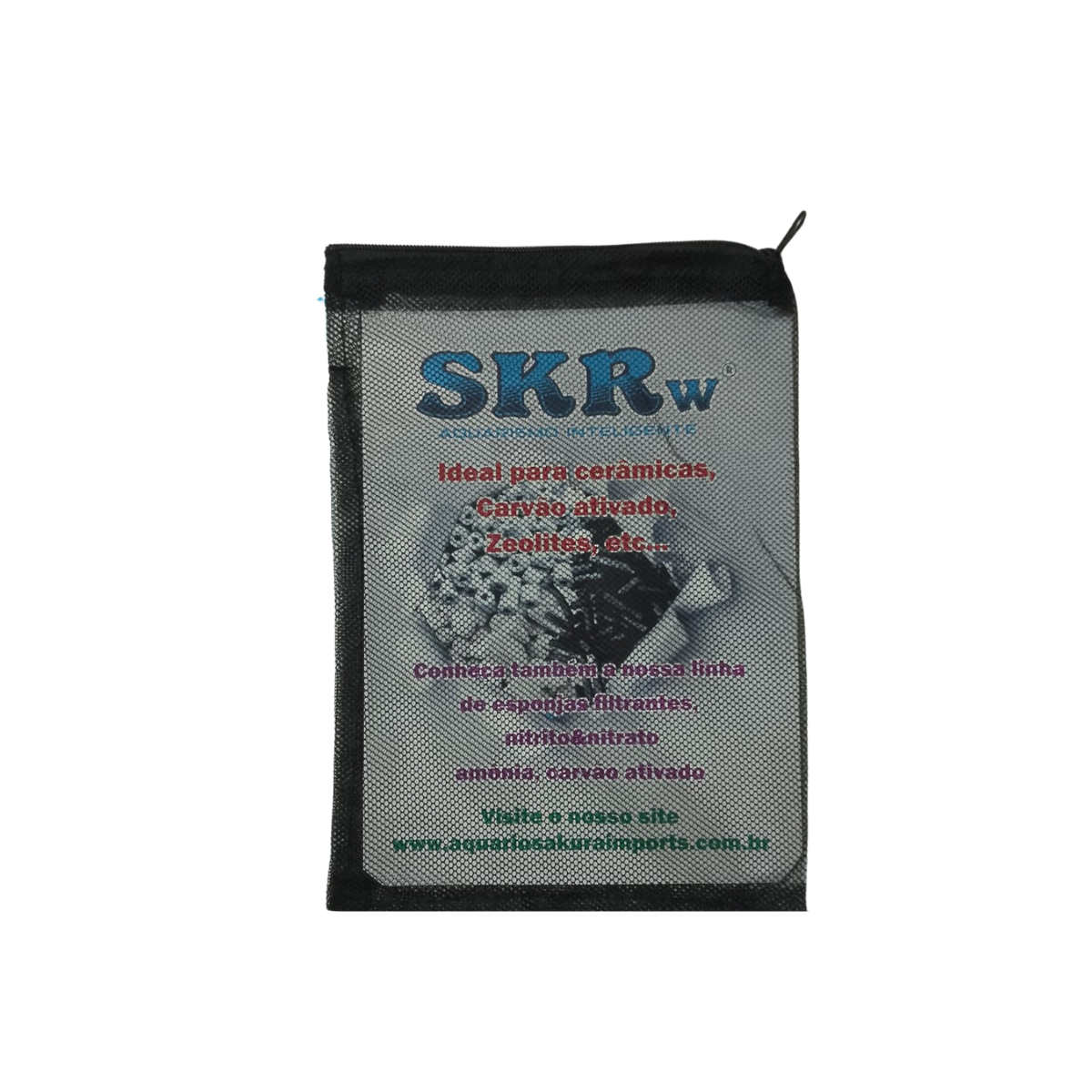 SKRw BOLSA  MAT.FILT. FP-04 16X22CM MALHA FINA PR