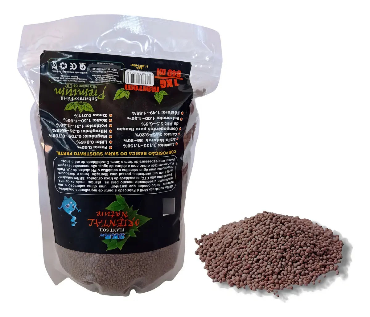 SKRw SUBSTRATO FERTIL PLANT SOIL MARROM 1.0K 0,840