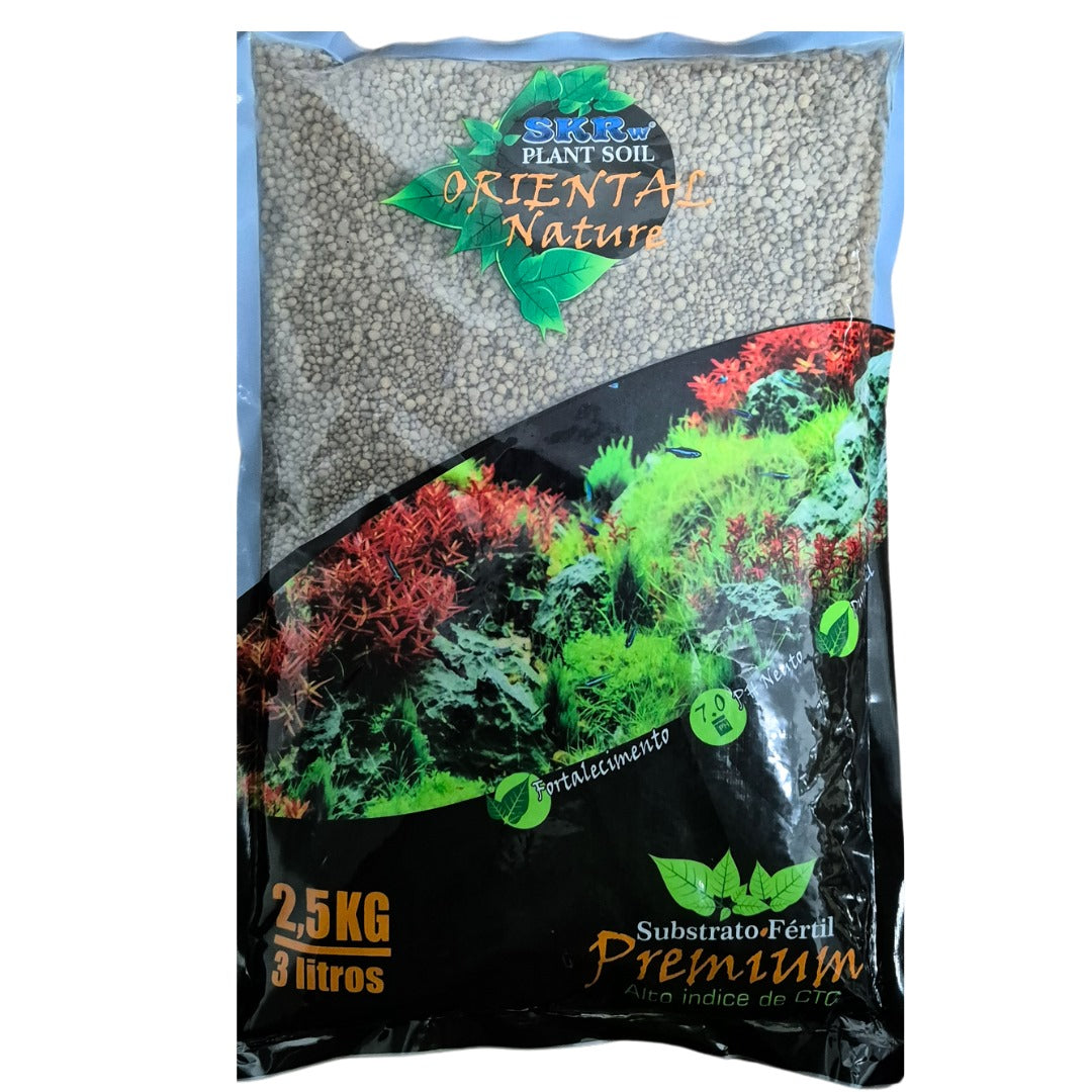 SKRw SUBSTRATO FERTIL PLANT SOIL MARROM 2.5K C/10