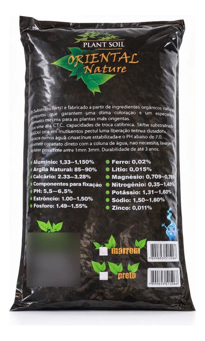 SKRw SUBSTRATO FERTIL PLANT SOIL MARROM 8.0K 9 LT