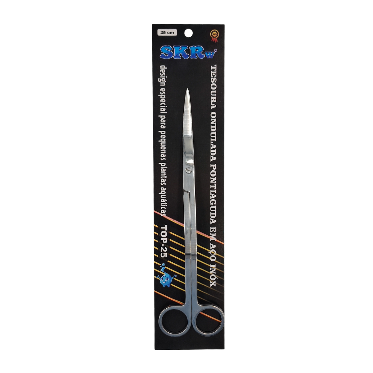 SKRw PINCA INOX - TOP-25 TESOURA ONDULADA PON.25CM