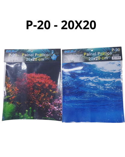 SKRw PAINEL PRATICO P-20 P/ AQUARIO DE 20X20CM