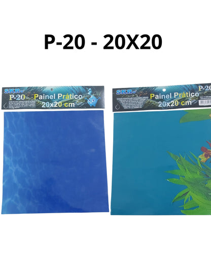 SKRw PAINEL PRATICO P-20 P/ AQUARIO DE 20X20CM
