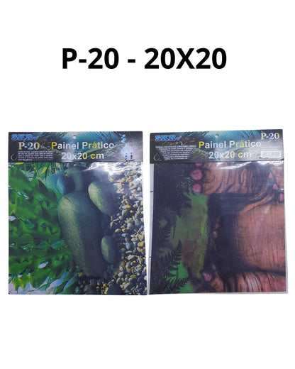 SKRw PAINEL PRATICO P-20 P/ AQUARIO DE 20X20CM