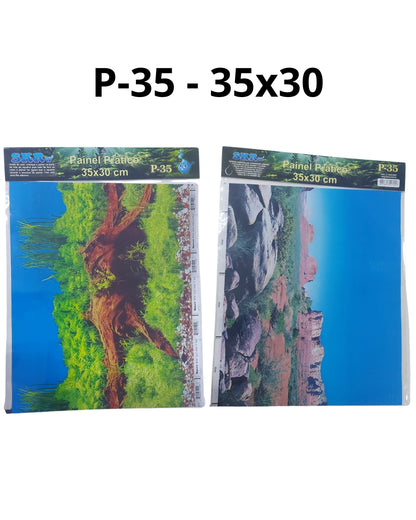 SKRw PAINEL PRATICO P-35 P/ AQUARIO DE 35X30CM