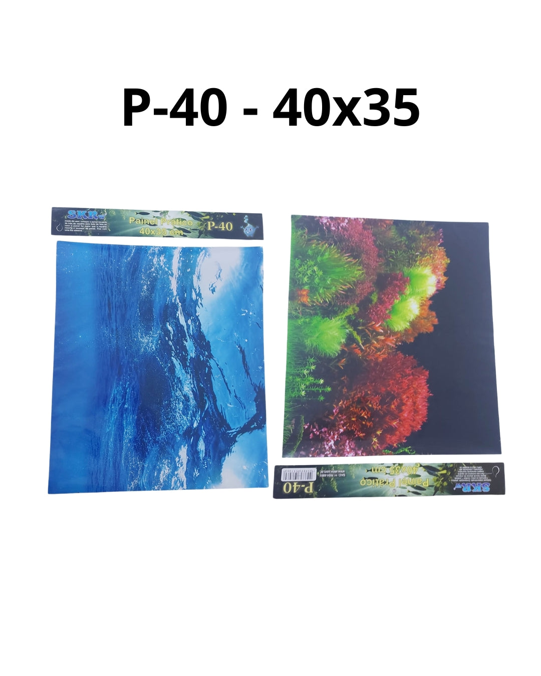 SKRw PAINEL PRATICO P-40 P/ AQUARIO DE 40X35CM