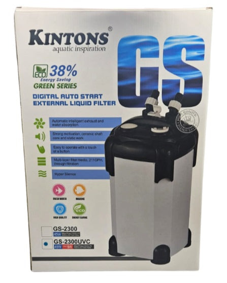 KINTONS FILTRO CANISTER GS-2300UVC 110V COM UV