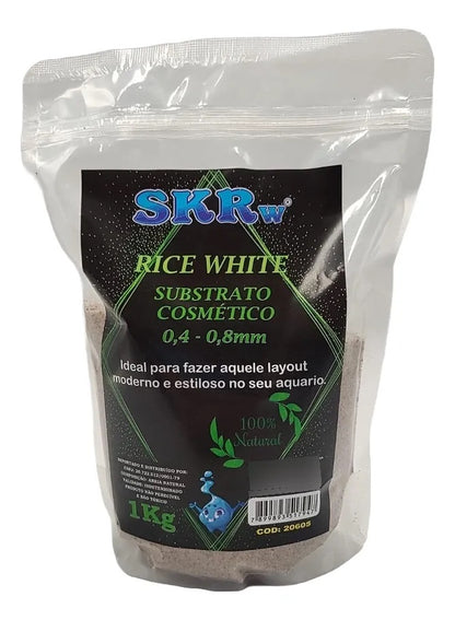 SKRw SUBST.COSMETICO RICE WHITE 0,4 A 0.8MM KL